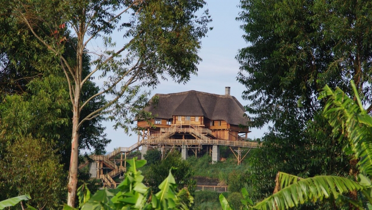 Kyaninga Lodge - Aussenansicht